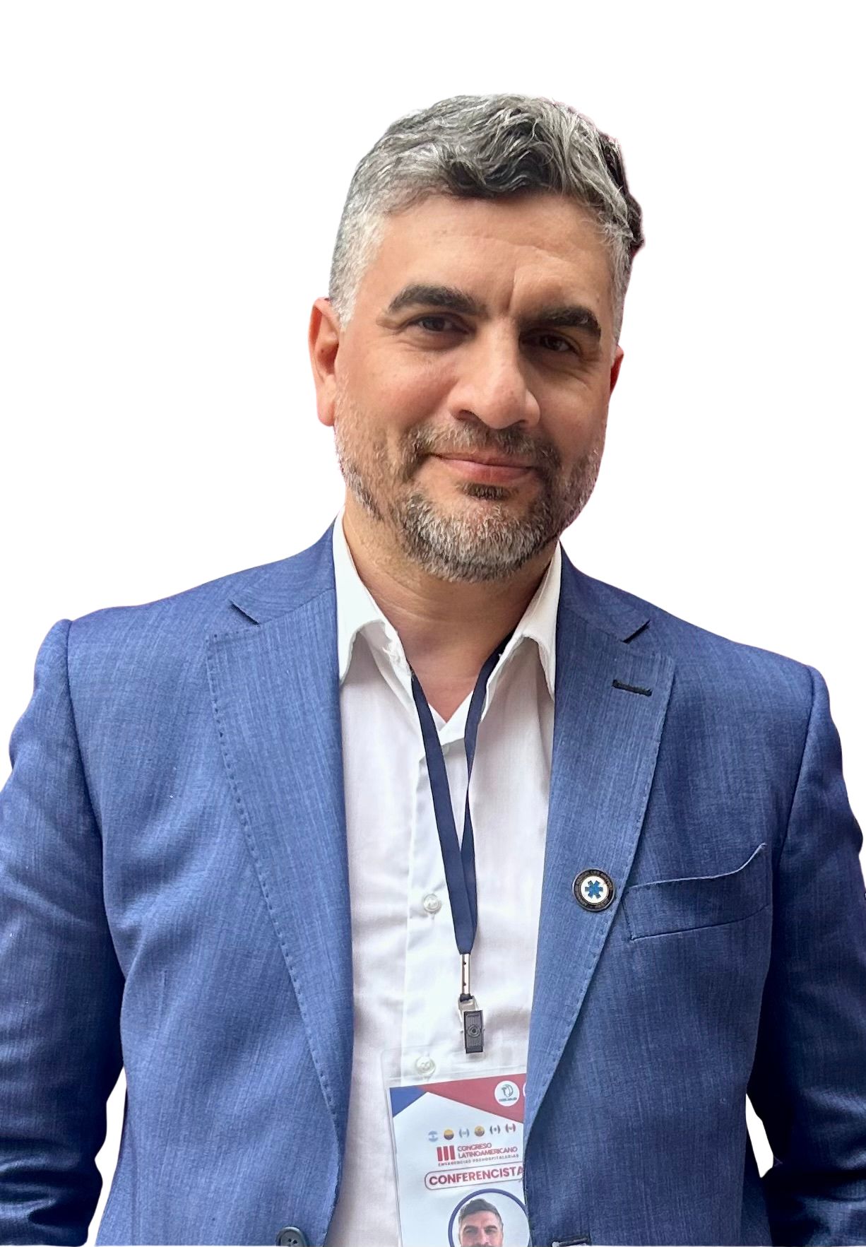 Fotografía de William Medina, Presidente de SAMPRE