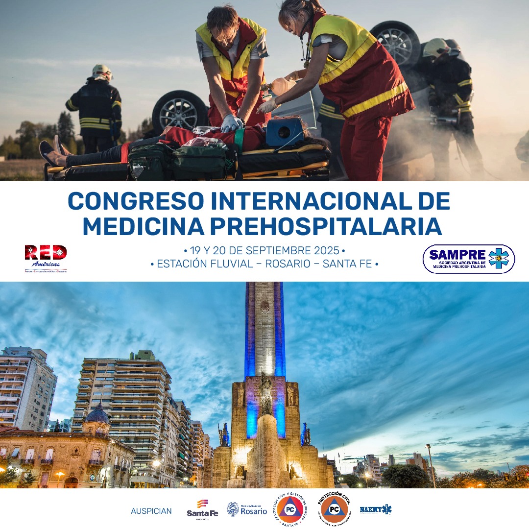 Congreso Internacional de Medicina Prehospitalaria 2025 en Rosario, Santa Fe