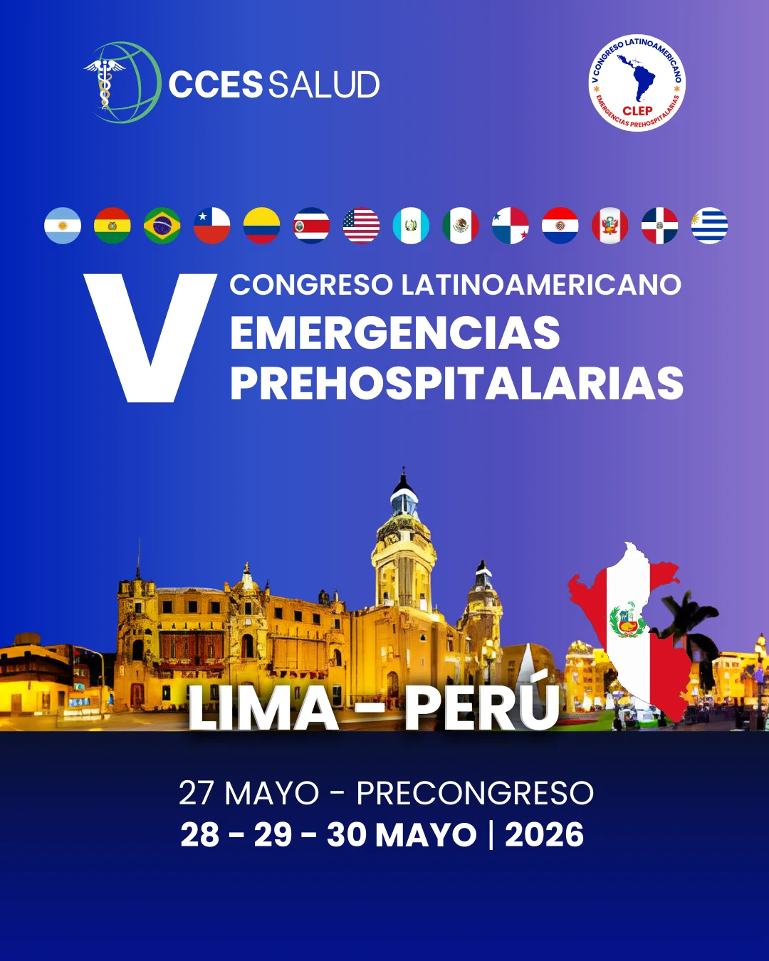 V Congreso Latinoamericano de Emergencias Prehospitalarias